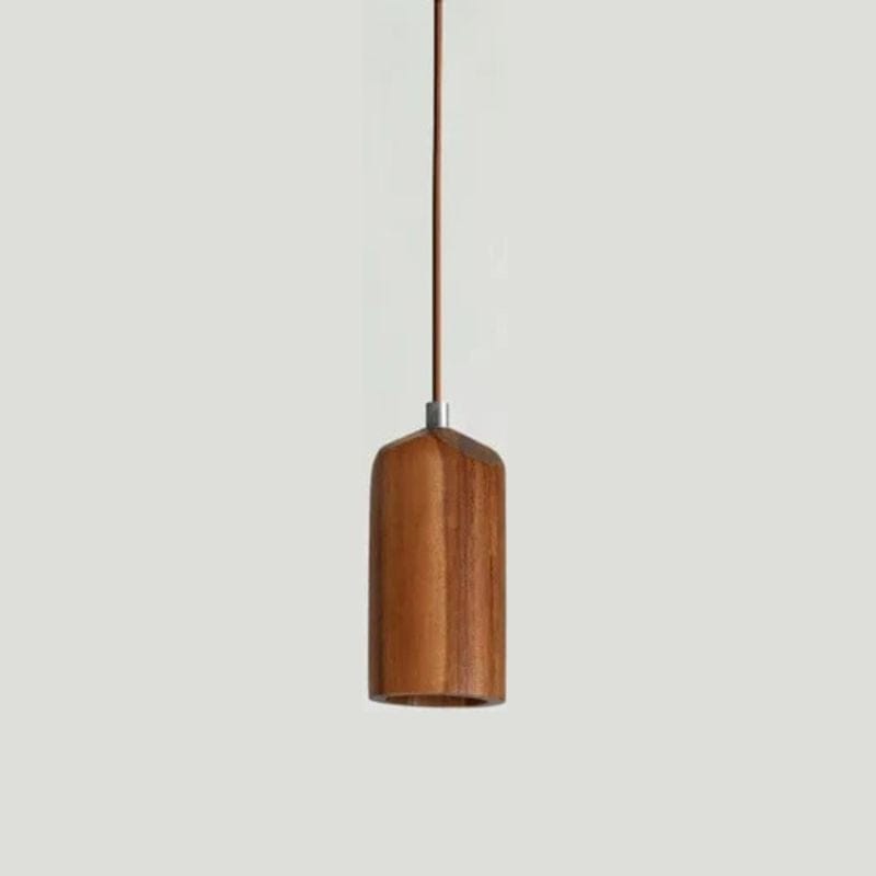 Nordic Solid Wood Pendant Light – Minimal Matchstick Design Norenza