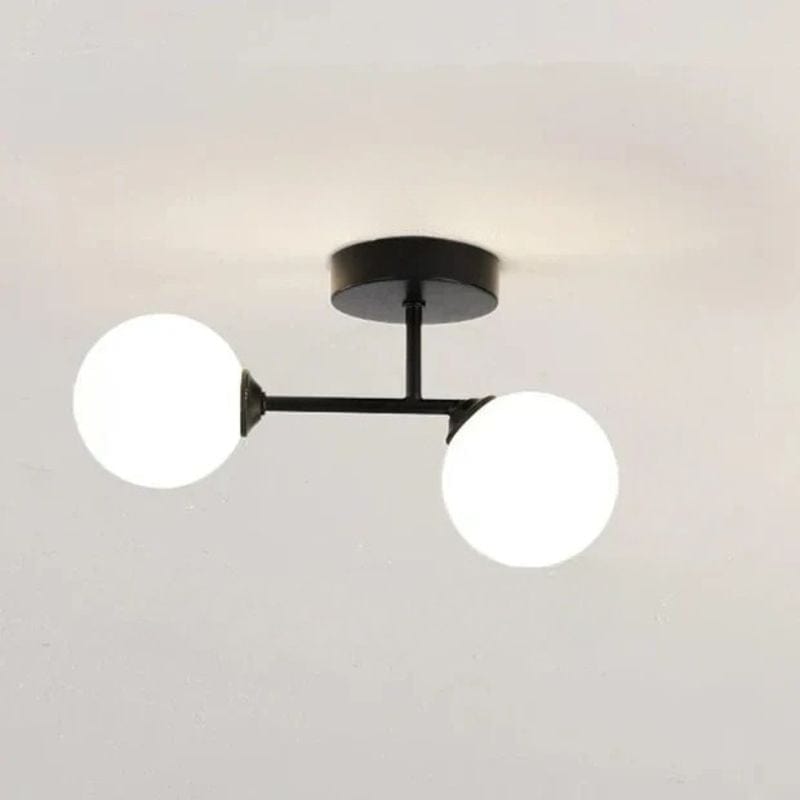 Nordic Style LED Ceiling Light for Home Decor Black Norenza