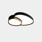 Nordic Style LED Ceiling Light for Living Room Black Norenza