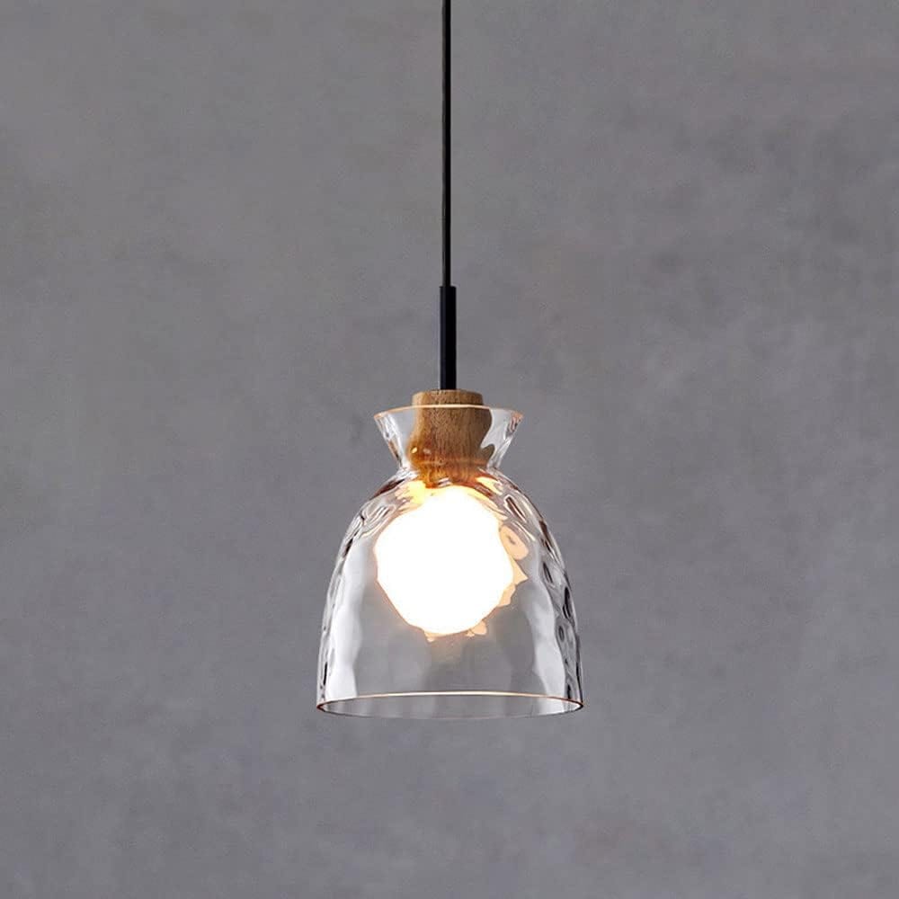 Nordic Suspension Light with Glass Shade for Restaurants A Norenza