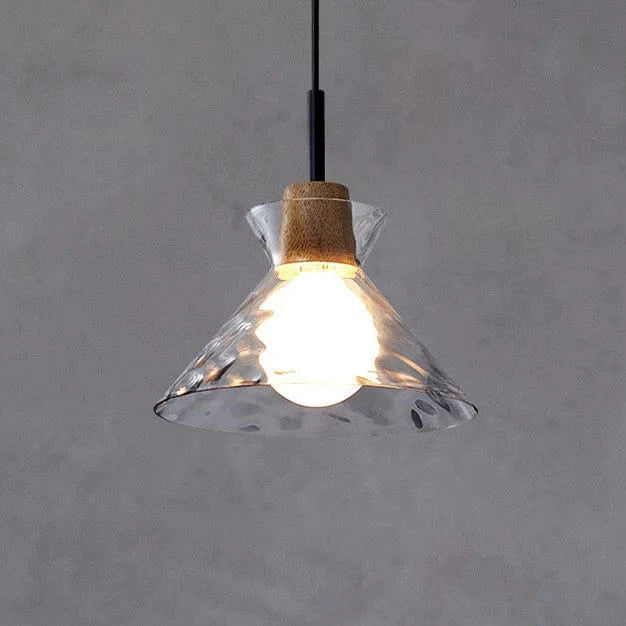 Nordic Suspension Light with Glass Shade for Restaurants C Norenza