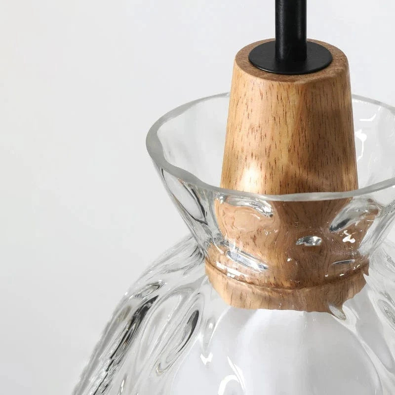 Nordic Suspension Light with Glass Shade for Restaurants Norenza