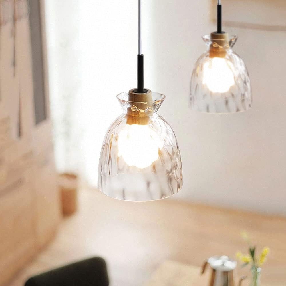 Nordic Suspension Light with Glass Shade for Restaurants Norenza