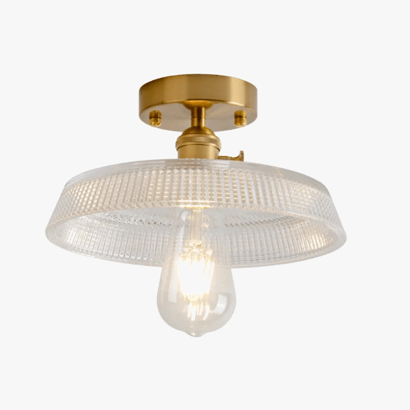 Nordic Vintage Modern Glass Ceiling Light Fixture A Norenza