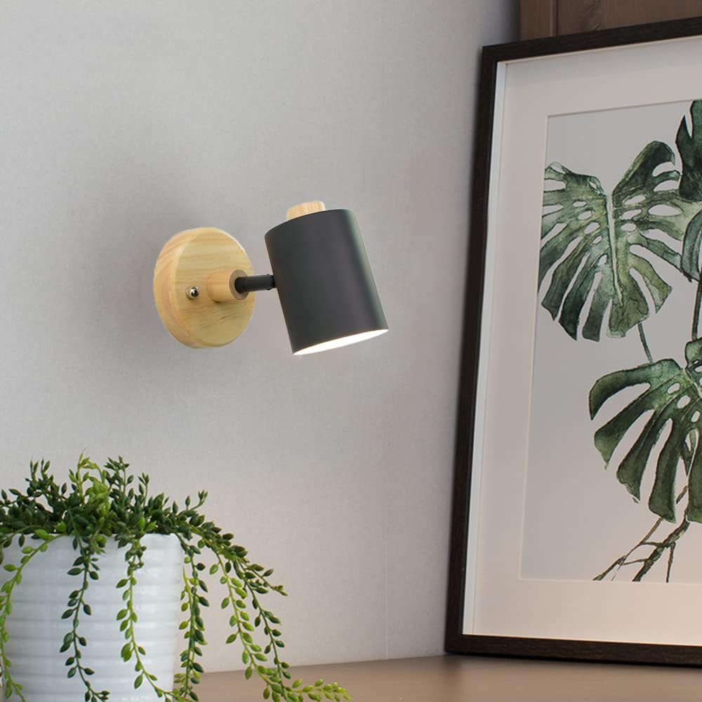 Nordic Wall Sconce Nightstand Lamp with Switch Norenza