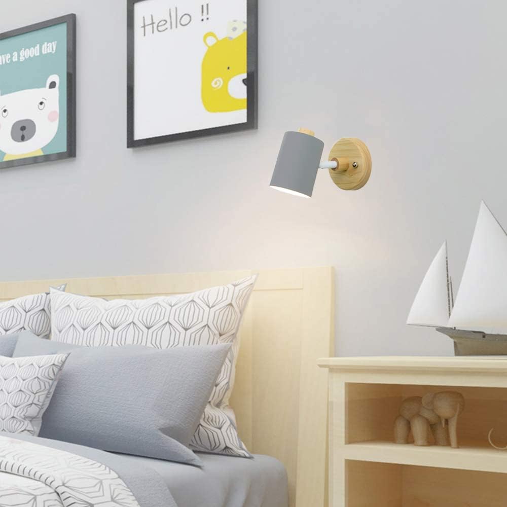 Nordic Wall Sconce Nightstand Lamp with Switch Norenza