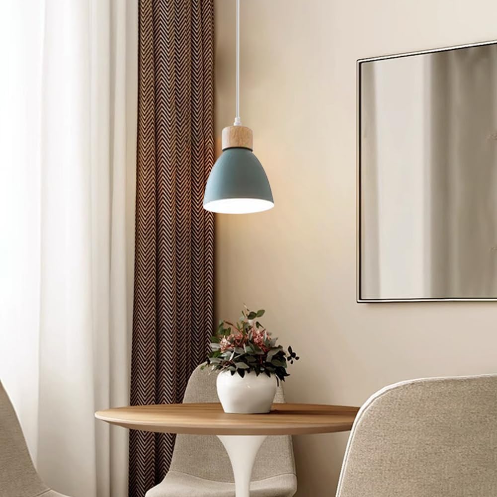 Nordic Wood Decorative Pendant Light Norenza