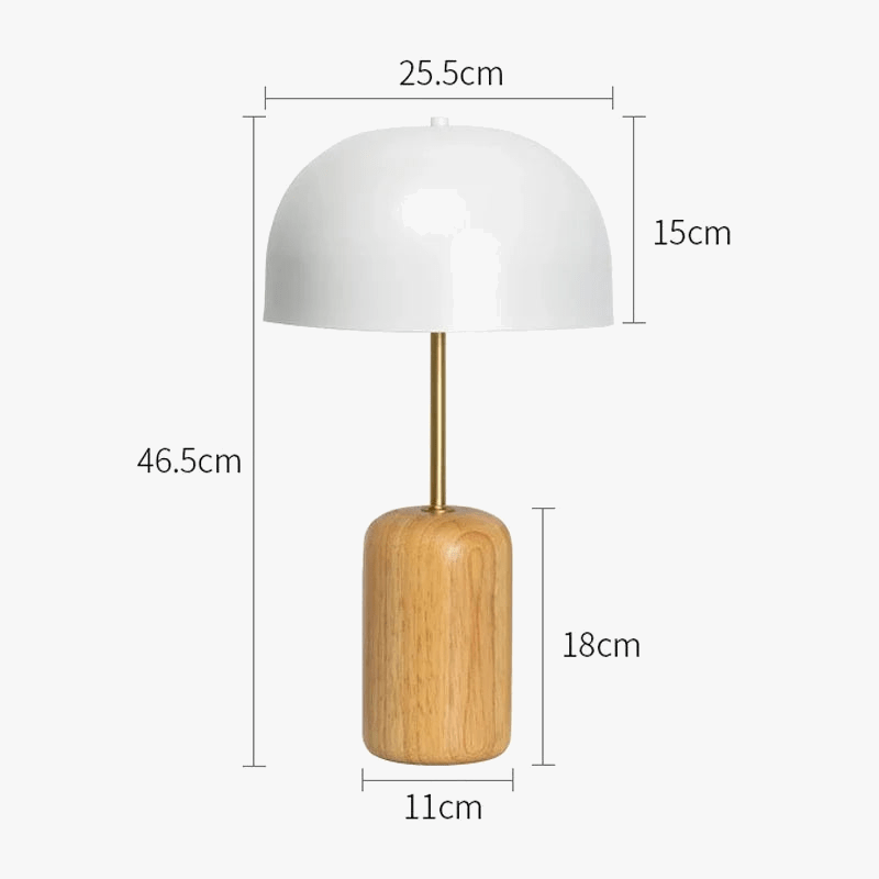Nordic Wooden Lamps for Decorative Office and Reading Norenza