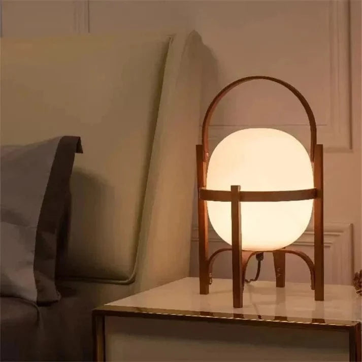 Nordic Wooden LED Desk Lamp Norenza