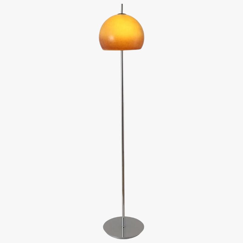 Orange Gradient Glass LED Table Lamp - Bauhaus Mushroom Design for Living Room and Bedroom Ambiance Norenza