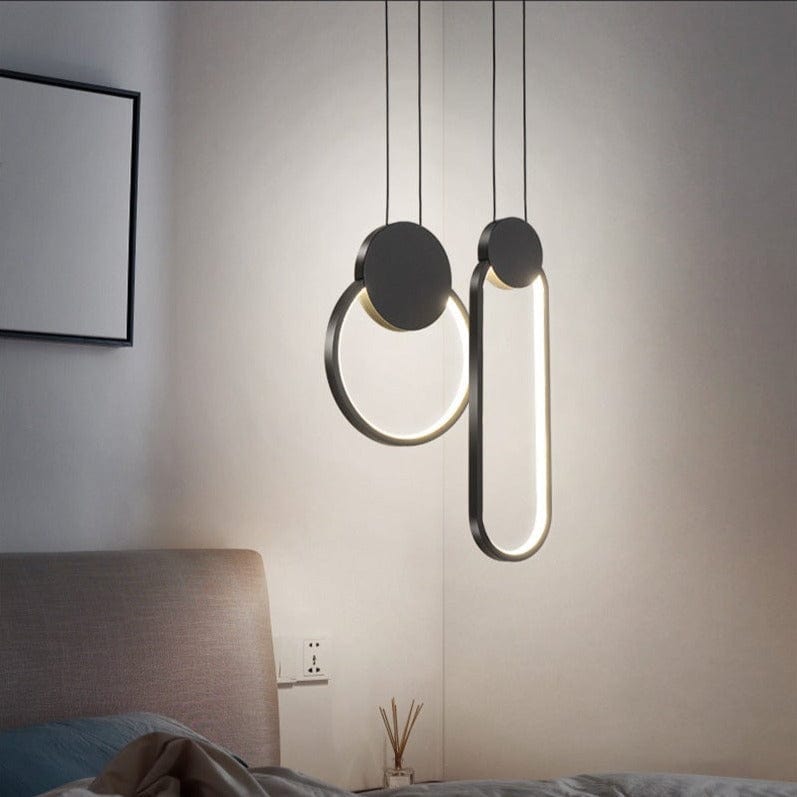 Oryna Geometric Minimalist LED Suspension Light Norenza