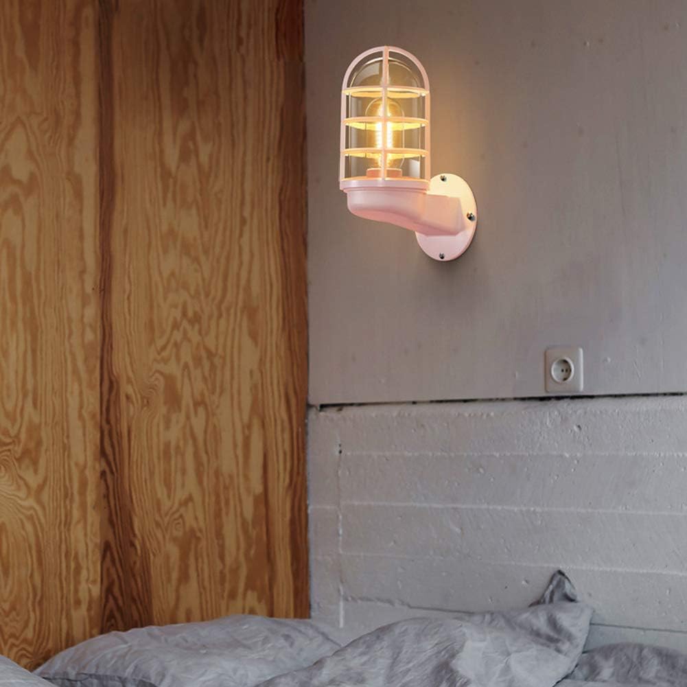 Outdoor LED Colorful Pendant Light with Cylindrical Cages Norenza