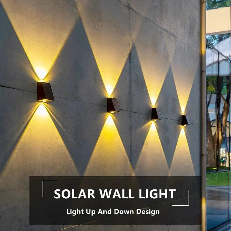Outdoor LED Solar Wall Light Norenza