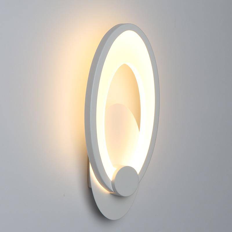 Oval LED Wall Sconce for Room Decoration Norenza