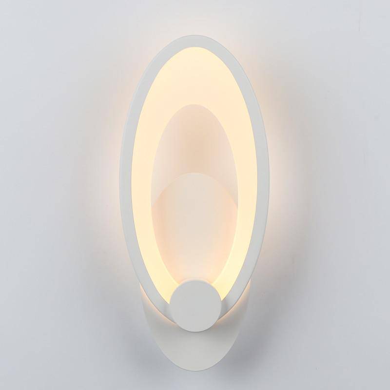 Oval LED Wall Sconce for Room Decoration Norenza