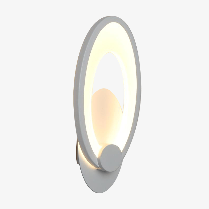 Oval LED Wall Sconce for Room Decoration Norenza