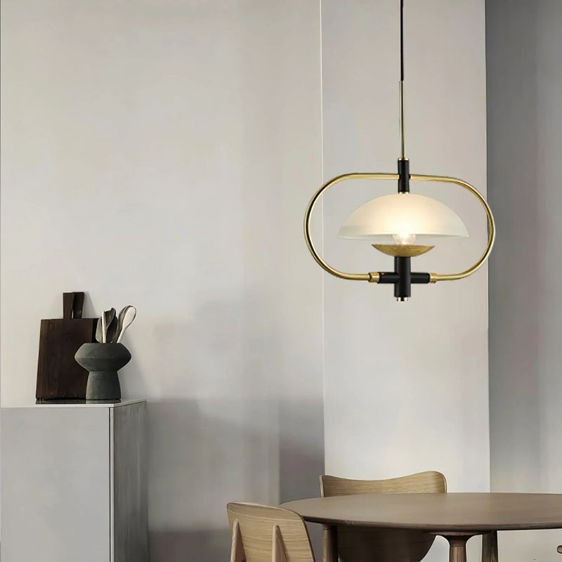 Creative Medieval Minimalist Glass Bedside Lamp