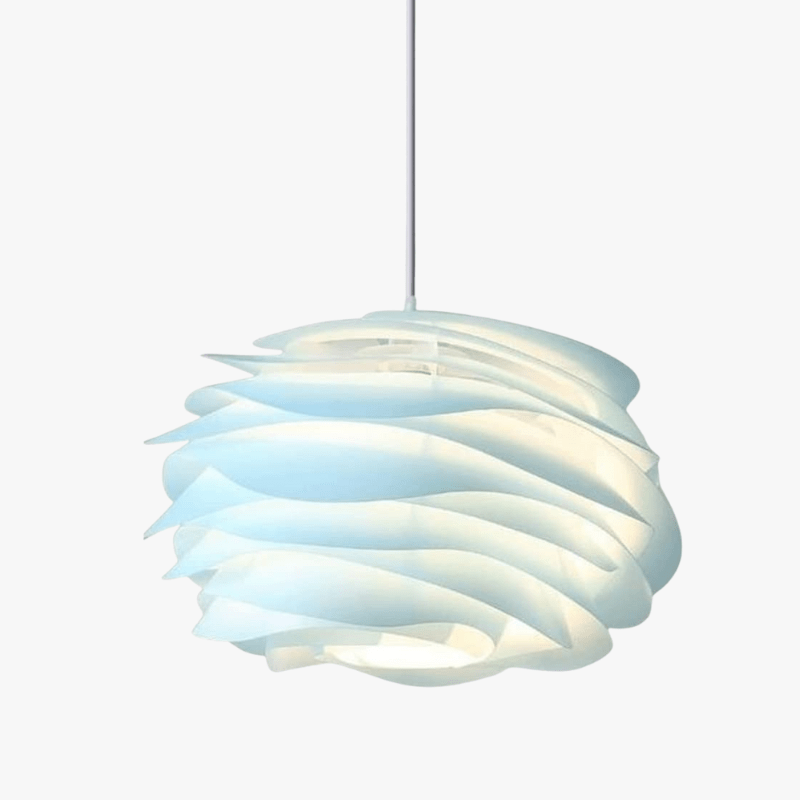 Petal Design Pendant Light for Home Decor Blue Norenza