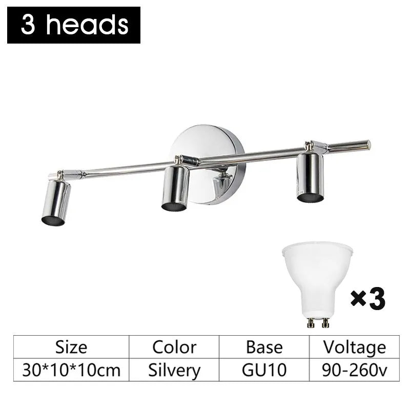 Adjustable Multi-Angle LED Ceiling Light