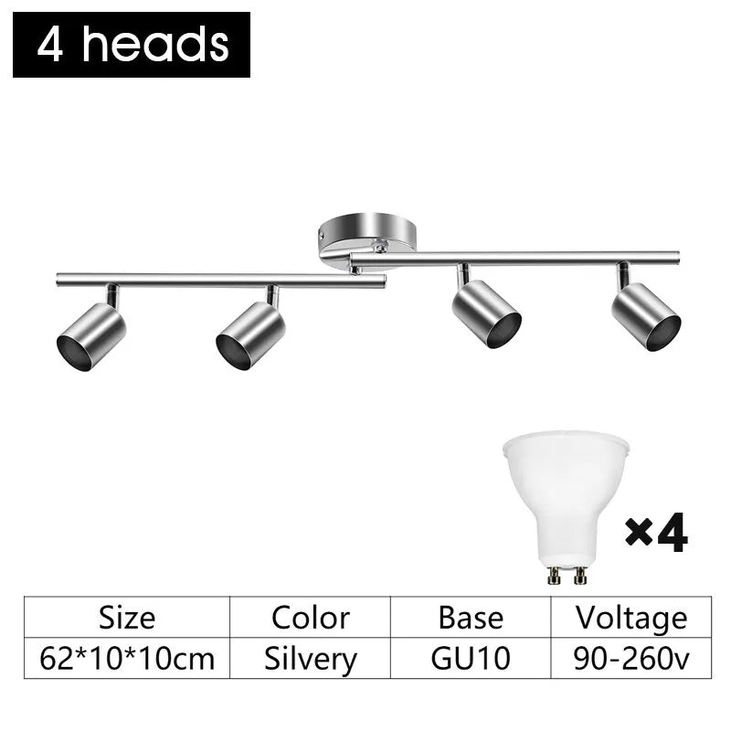 Adjustable Multi-Angle LED Ceiling Light