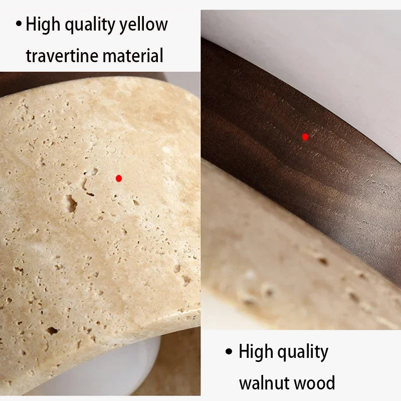 Modern Marble LED Ceiling Light for Entrance Decor