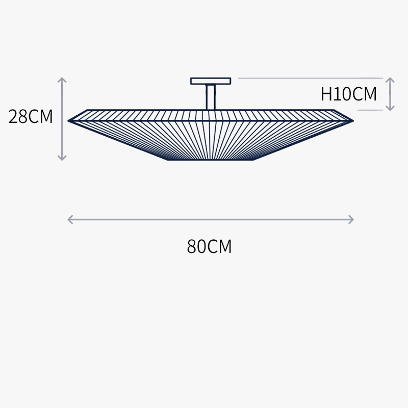 Modern Fabric Ceiling Light - Creative Design for Elegant Interiors