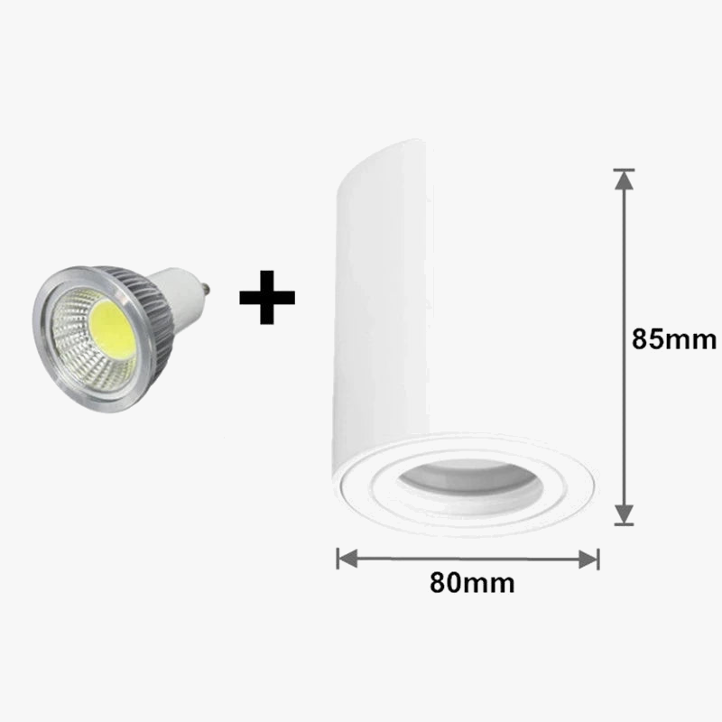 Surface Mounted Ceiling Light with GU10 Bulb 9W 12W 15W