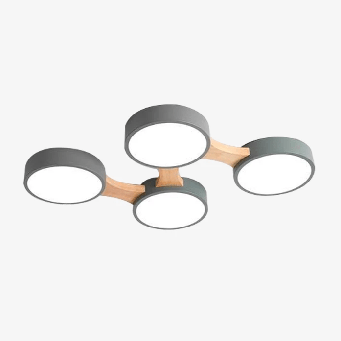 Botimi Multi-Section Round LED Ceiling Light