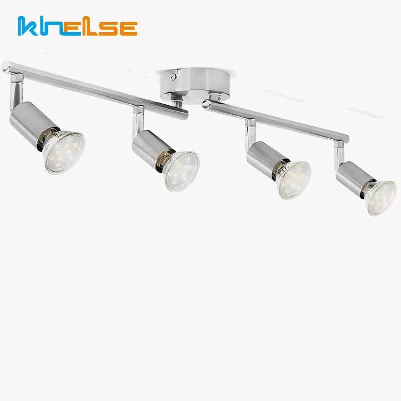 Adjustable Angle Rotatable Ceiling Lights with LED Bulb for Spot Lighting