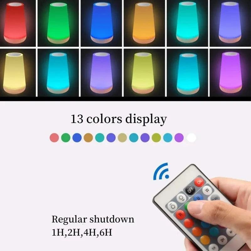 Portable USB Rechargeable Desk Lamp with Adjustable Brightness Norenza