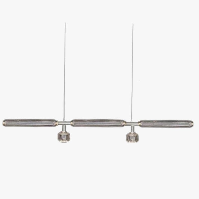 Postmodern Glass Rod LED Chandelier for Dining & Living Spaces Style K Norenza