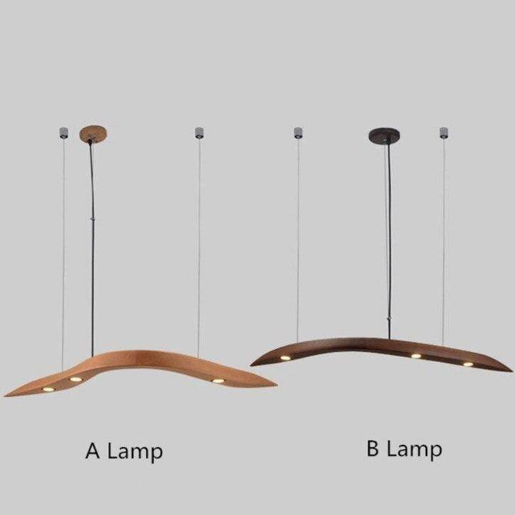 Round Wooden LED Branch Design Chandelier