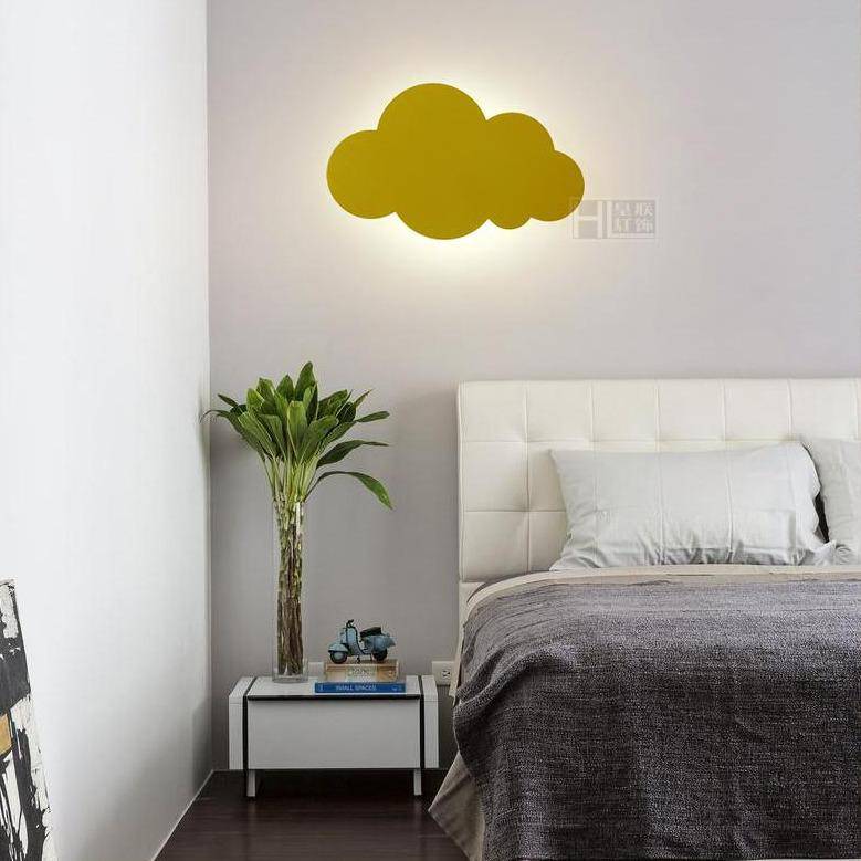 Colorful Cloud LED Wall Light for Kids