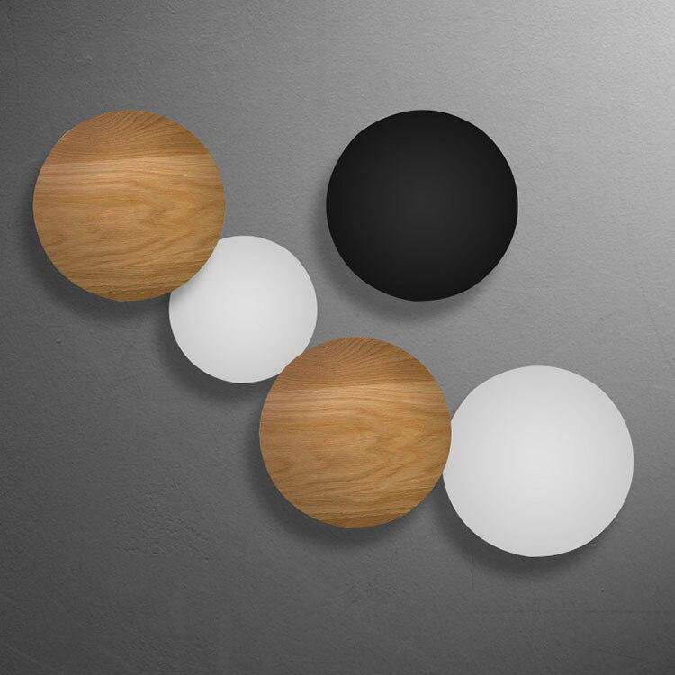 Round LED Eclipse Wall Sconce (Single Unit)