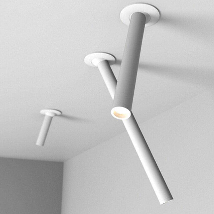 Modern Adjustable LED Tube Spotlight