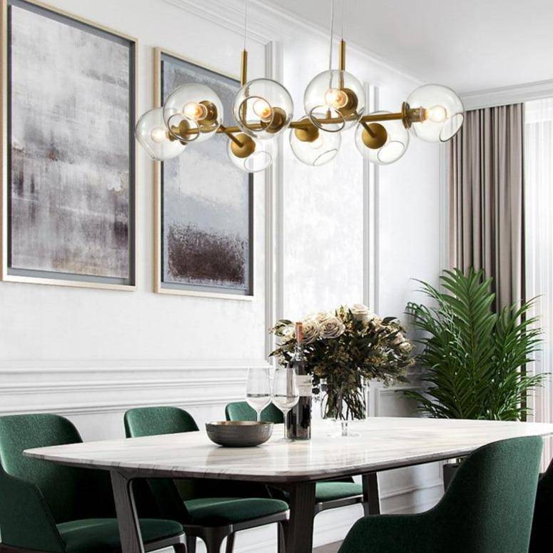 Creative Glass Sphere Pendant Light Design