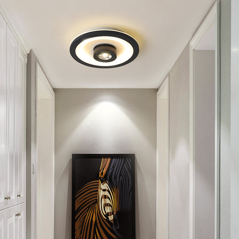 Wrenn Adjustable LED Ceiling Light with Base Spotlight