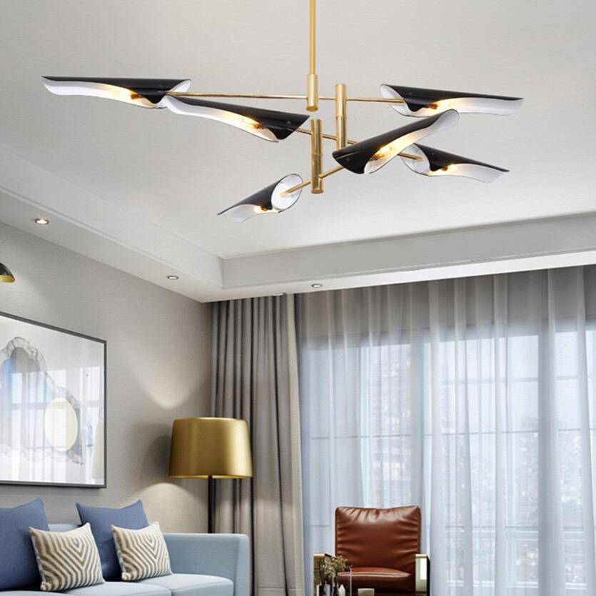 Nordic Metal Branch Chandelier with Elegant Design
