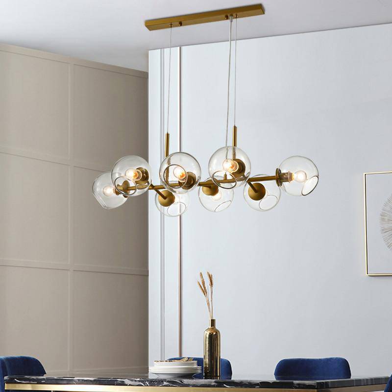 Creative Glass Sphere Pendant Light Design