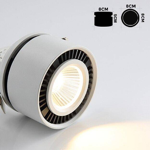 Modern 360° Adjustable Round LED Spot Light