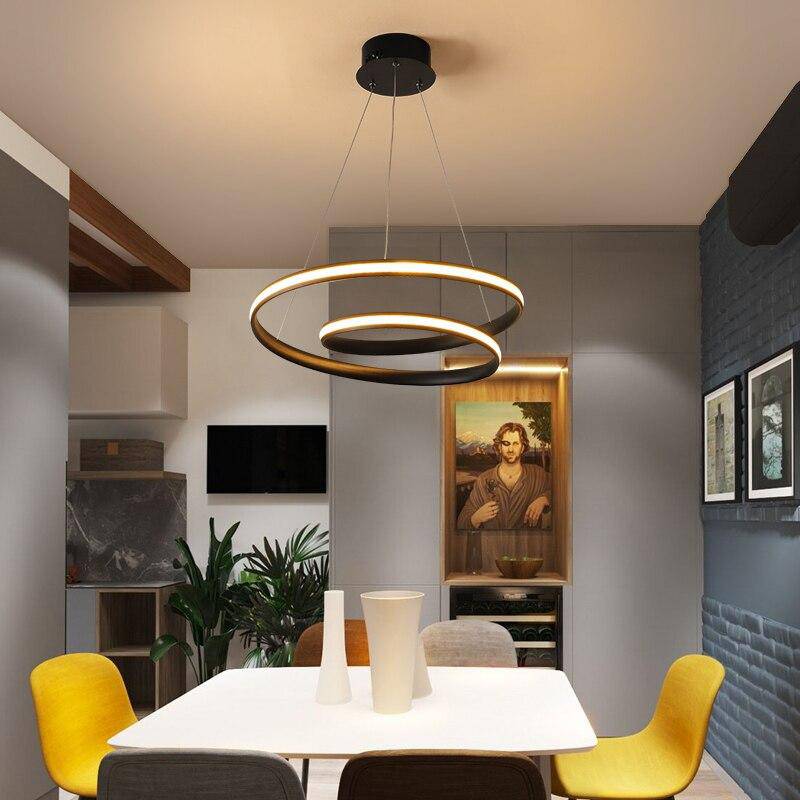 Spiral Aluminum LED Chandelier Light Design