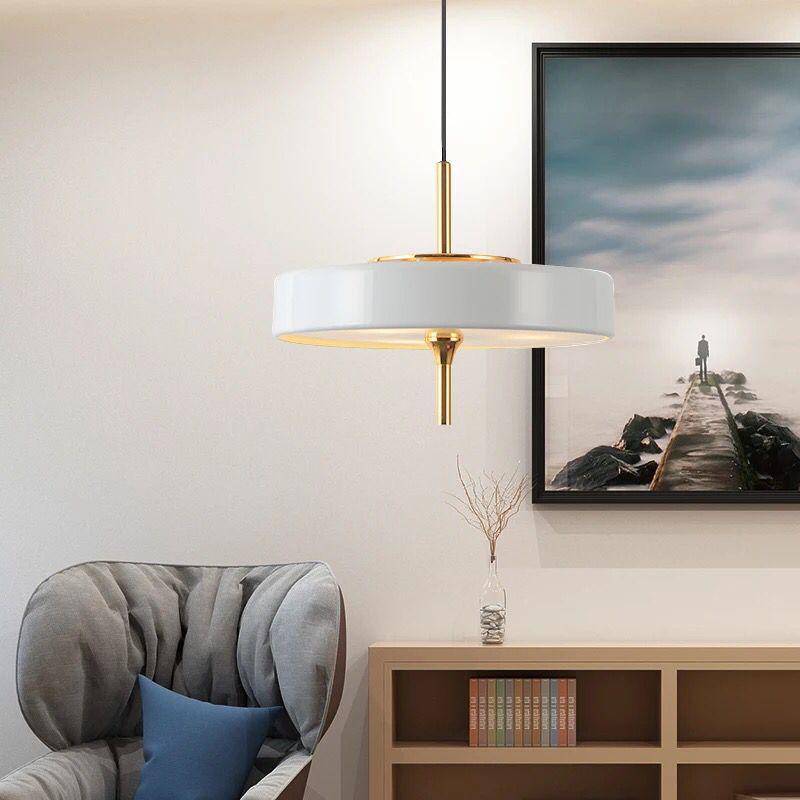 Juna Style Metal Circular Shade LED Pendant Light