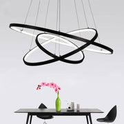 LED Hanging Ring Chandelier Design