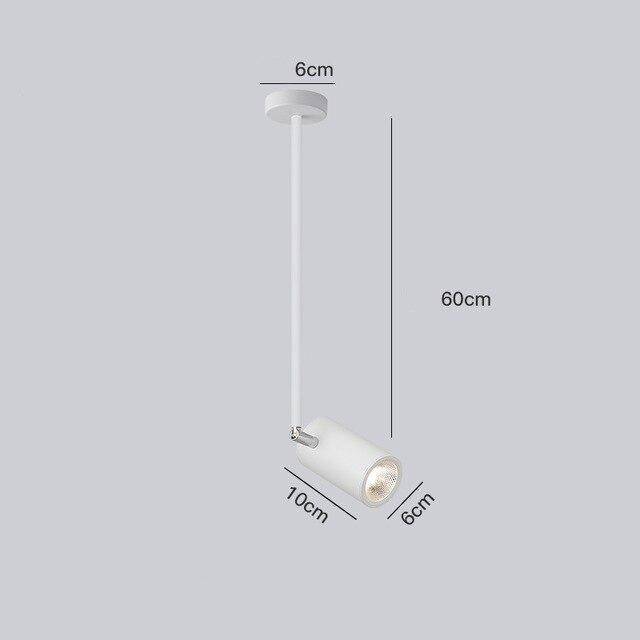Modern Aluminum LED Cylinder Spotlight