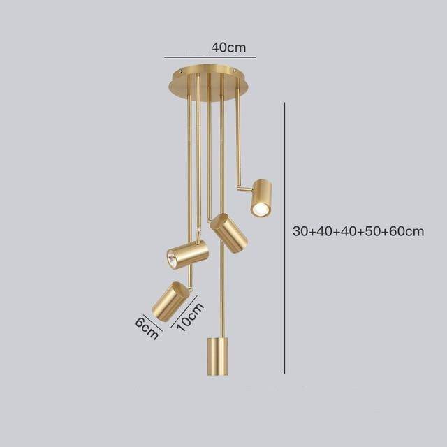 Modern Aluminum LED Cylinder Spotlight