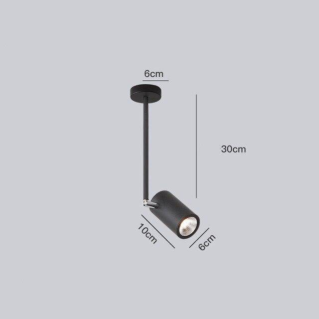 Modern Aluminum LED Cylinder Spotlight