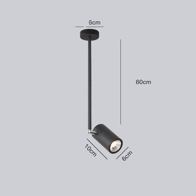 Modern Aluminum LED Cylinder Spotlight