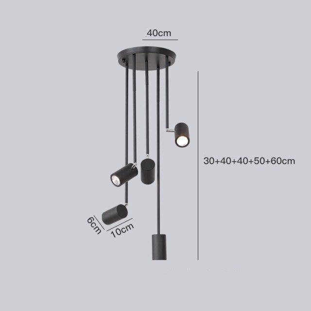 Modern Aluminum LED Cylinder Spotlight