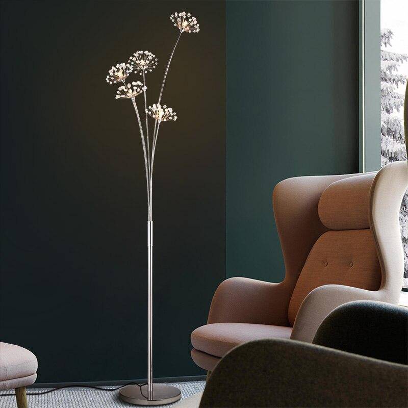 Modern LED Flower-Shaped Floor Lamp