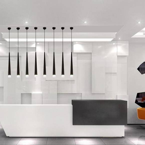 Cone-Shaped LED Pendant Light (Multiple Colors)